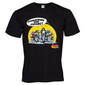 Motomania Fourstroke For Future T-Shirt Schwarz