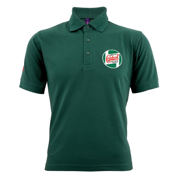 Polo-Shirt CASTROL CLASSIC Gr�sse: L Unisex