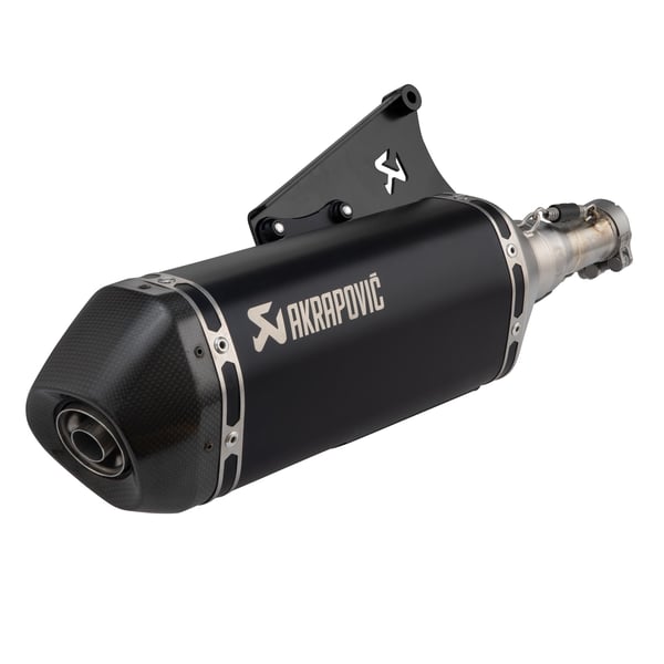 Rennauspuff AKRAPOVIC Black Edition SLIP-ON S-VE125SO3-HZBL f�r Vespa-PIAGGIO Primavera-Sprint 125-150ccm i-e- 3V 4T AC -1745