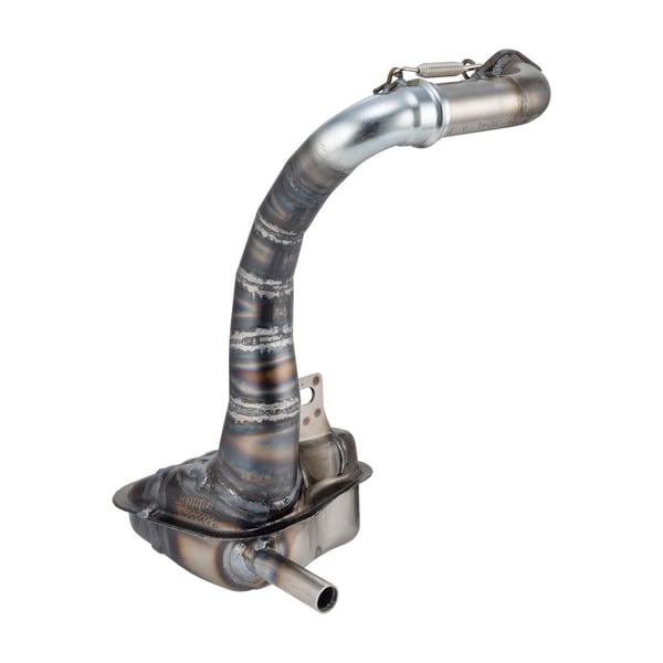 Rennauspuff DEXTER Classic Box 32 W1R- Stahl f�r Vespa 50-125-PV-ET3