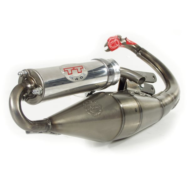 Rennauspuff LEOVINCE Handmade TT f�r MBK Booster-Booster NG- Spirit-Rocket-Stunt AC