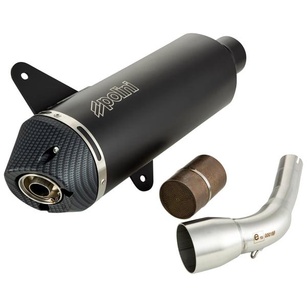 Rennauspuff POLINI 190-0073-K f�r Vespa GTS-GTS Super-GTV 300ccm (-16-20)