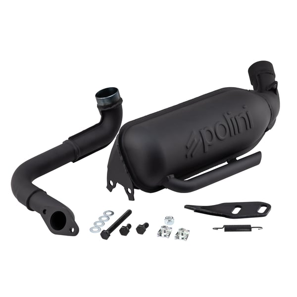Rennauspuff POLINI Original 200-2052- Stahl f�r Vespa PK50-S-SS-XL-XL2-XLS-HP-FL-N-Rush