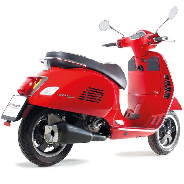Rennauspuff REMUS RS f�r Vespa GTS-GTS Super-GTV 300ccm HPE (-19-20)