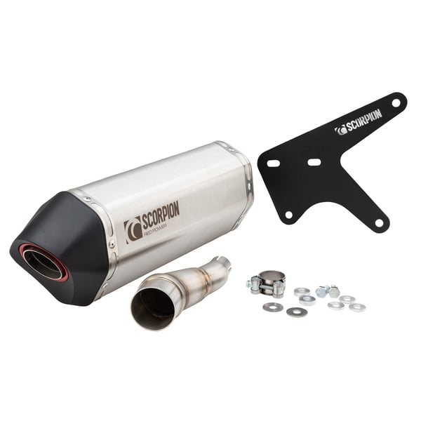 Rennauspuff SCORPION Red Power f�r Vespa GTS-GTS Super 125ccm 4T LC iGet (-20-)