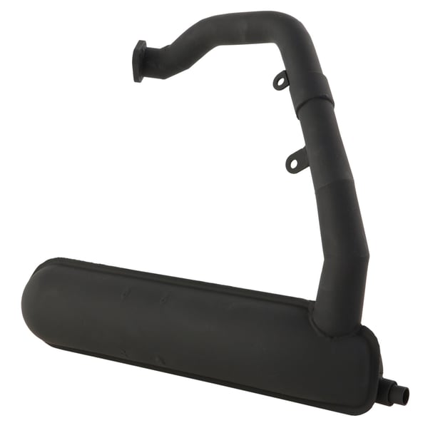 Rennauspuff SIP Road Banane- Stahl schwarz f�r Vespa PK80-125 S-PK100-125XL-PK125-ETS-N-XL2