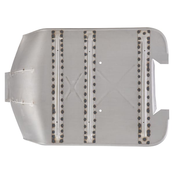 Reparaturblech- Beinschild und Trittblech f�r Vespa 180 SS