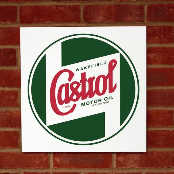 Schild CASTROL CLASSIC Logo 