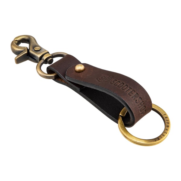 Schl�sselanh�nger SIP Tape Logo antikgold-braun 