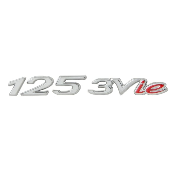Schriftzug 125 3V i-e- Gep�ckfach 1B001021 f�r Vespa Primavera-Sprint 3V i-e- 125ccm