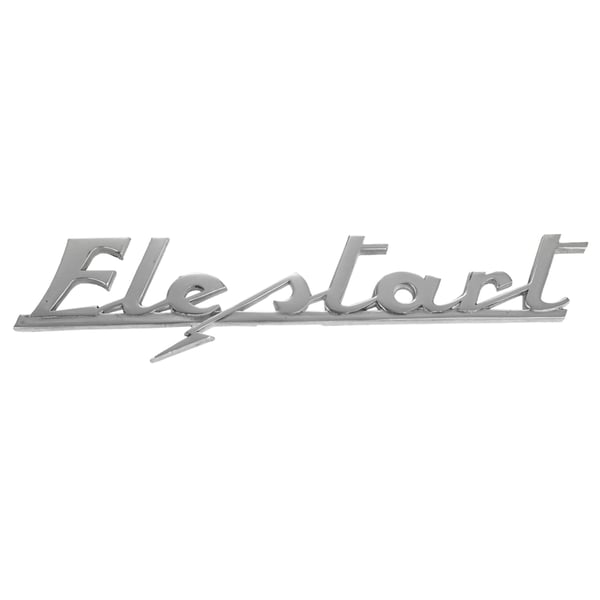 Schriftzug elestart Heck hinten f�r Vespa 50 Special Elestart V5B2T - 1868
