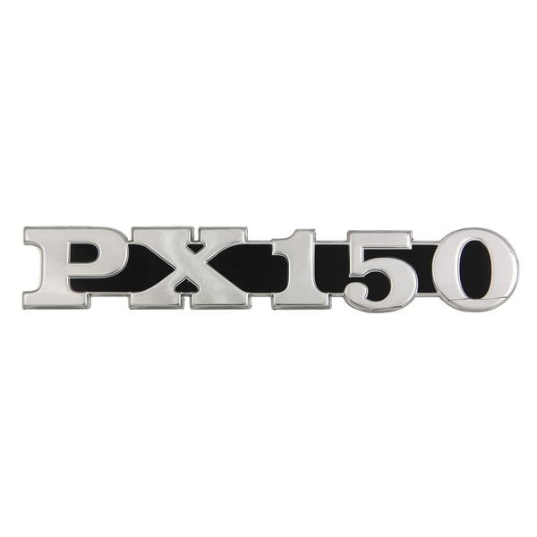 Schriftzug PX 150 Seitenhaube links 673235 f�r Vespa PX 150 2011