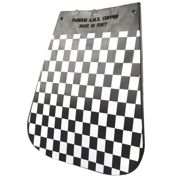 Spritzlappen MOD schwarz-weiss kariert 