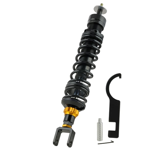 Stossd�mpfer ZELIONI Black Edition hinten f�r Vespa Primavera-Sprint 50ccm 2T-4T