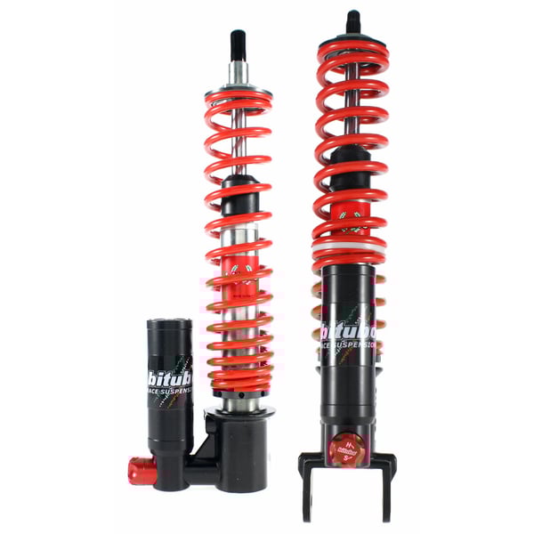 Stossd�mpferkit BITUBO Racing- YEV-YLV vorne und hinten f�r Vespa P80-150X-P200E-PX80-200E-Lusso-T5
