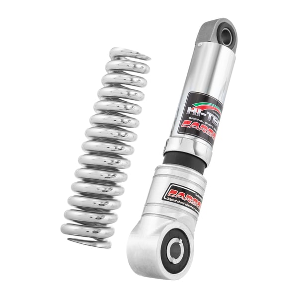 Stossd�mpferkit CARBONE HiTech 6030-001-H2 vorne f�r Vespa 125 V30-33-VM-VN-ACMA-Hoffmann C-VNA-TS-150 VL-VB1-VD-VGLA-B-VGL1-GS-VBA-Super-Rally-P150S