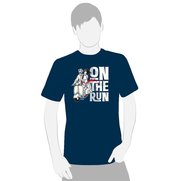 T-Shirt GUILTY On the Run Grösse: S für Männer T-Shirt GUILTY On the Run Grösse: S für Männer