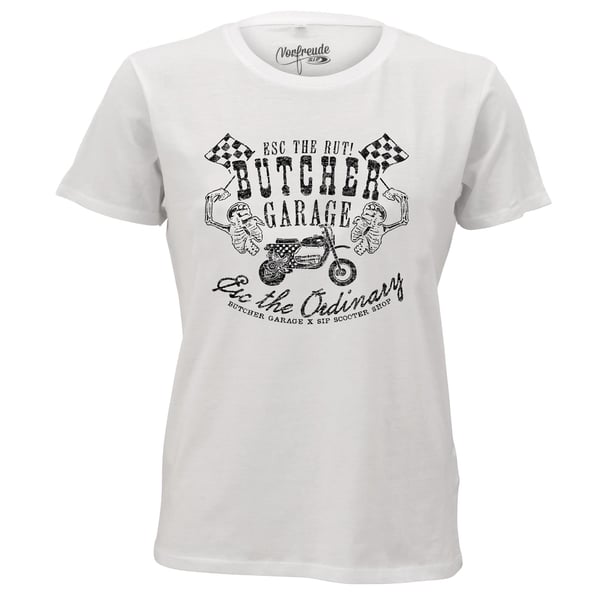 T-Shirt SIP by BUTCHER ESC VESPA CUSTOM Gr�sse: S f�r M�nner