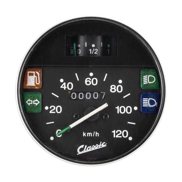 Tachometer SIP 227765 f�r Vespa PK50 S Lusso-SS-Automatica-XL-N-Plurimatic-XLS-PK80 S Lusso-PK125 ETS-XL-XL2-PX80-200 E Lusso-T5 Classic