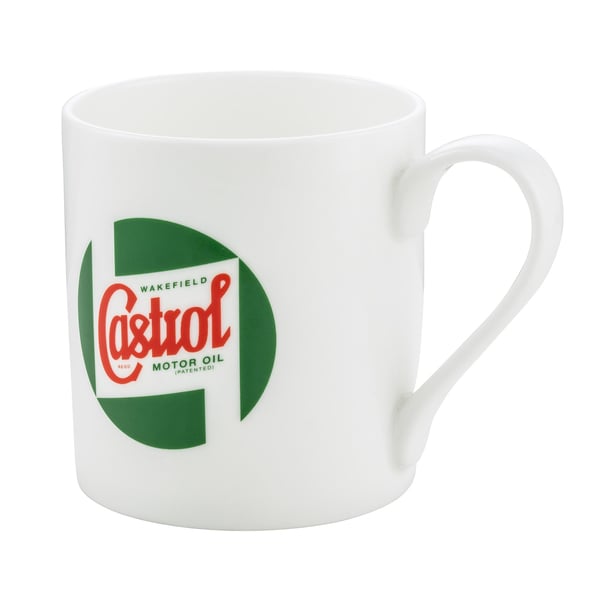 Tasse CASTROL CLASSIC gr�n-weiss-rot 
