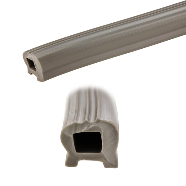 Trittleistengummi- links und rechts- 19950093 f�r Lambretta 125 LI 3-LIS-150 LI 3-LIS-SX-175 TV 3-200 TV-SX