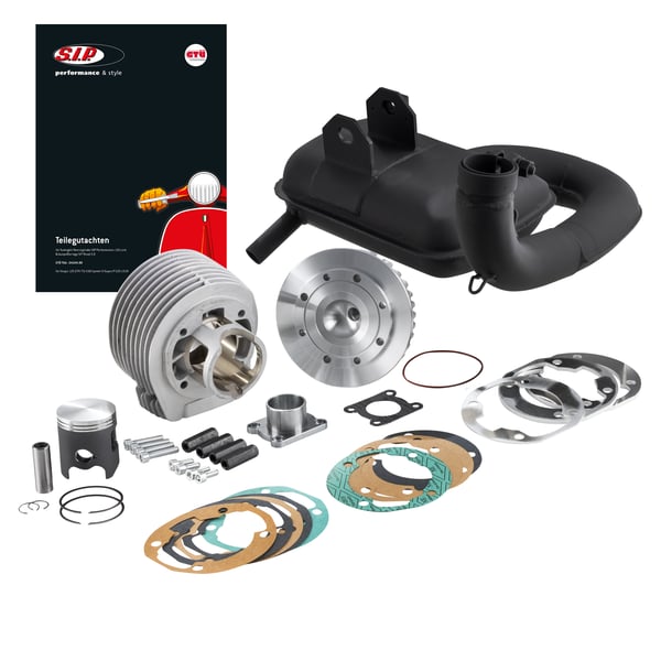 Tuningkit SIP PERFORMANCE 125 ccm ROAD Legal f�r Vespa 125 GTR-TS-150 Sprint-V-Super-P125-150X -01-10-1983