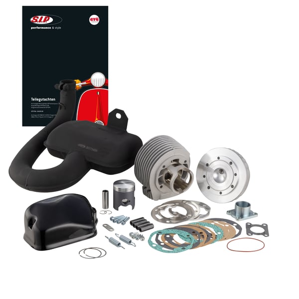 Tuningkit SIP PERFORMANCE 125 ccm ROAD Legal f�r Vespa 125 VNB-GT 1-GTR 1-Super-150 VBB2 2-GL 2-Sprint 1-V 1-Super 1-