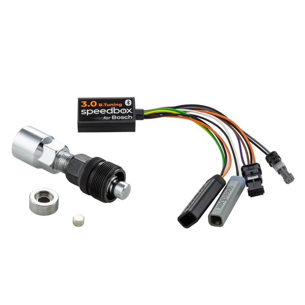 Tuningmodul Set E-Bike SPEEDBOX 3-0 B-TUNING -20-21 (Gen4) mit Kurbelabzieher f�r E-Bikes-Pedelecs mit Motor BOSCH Active- Plus- Cargo- Performance- CX- Gen2-Gen3-Gen4
