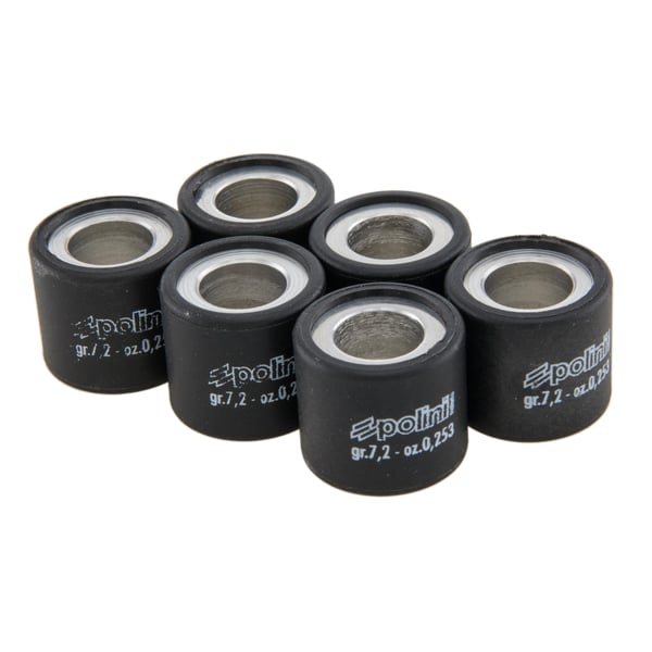 Variatorrollen POLINI 19x17 mm 9-0g- 242-377 f�r GILERA-PIAGGIO Hexagon 125-180-Skipper 125-150-TPH 125-Runner 125-180
