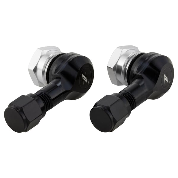 Ventileinsatz ZELIONI f�r schlauchlos Reifen-Felge 80- schwarz gl�nzend 