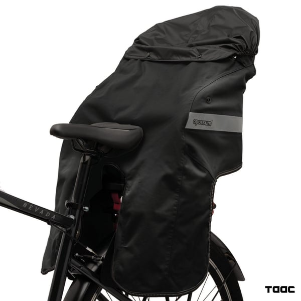 Wind- und Wetter Schutz Opossum Story TUCANO URBANO f�r Kinderfahrradsitz hinten