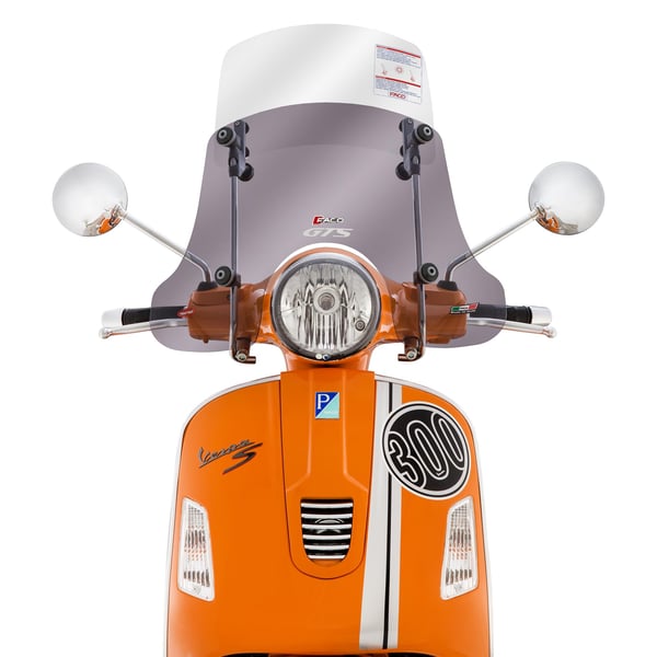 Windschild FACO Twin-Screen f�r Vespa GTS-GTS Super-GT-GT L 125-300ccm