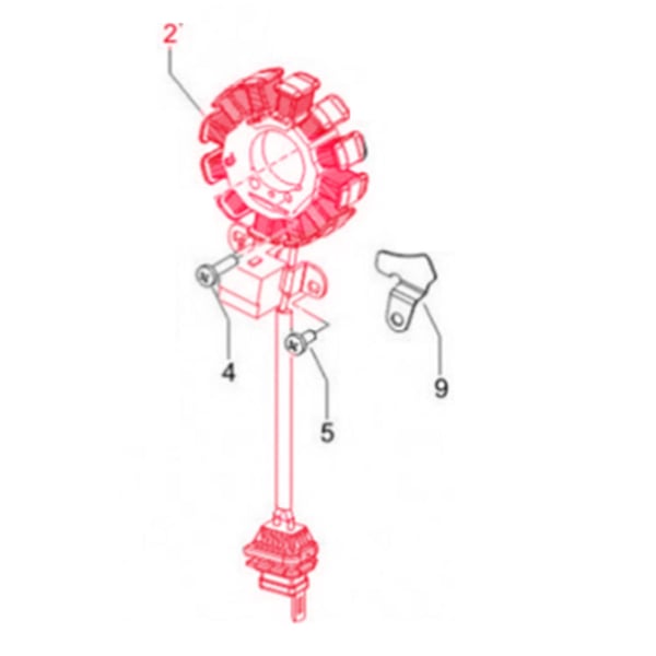 Z�ndgrundplatte PIAGGIO- 830294 f�r GILERA-PIAGGIO Runner-Stalker-Storm-Free-Liberty-NRG-Extreme-MC2-Quartz-Sfera-TPH-ZIP-ET2 f�r GILERA-PIAGGIO 50ccm 2T AC-LC